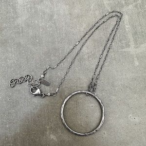 Adina Medium Signature Circle Necklace